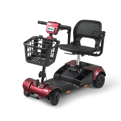 Journey Lite- Red Aluminum Power Scooter