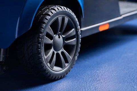 Rear Tires with Caps | Onward Mobility