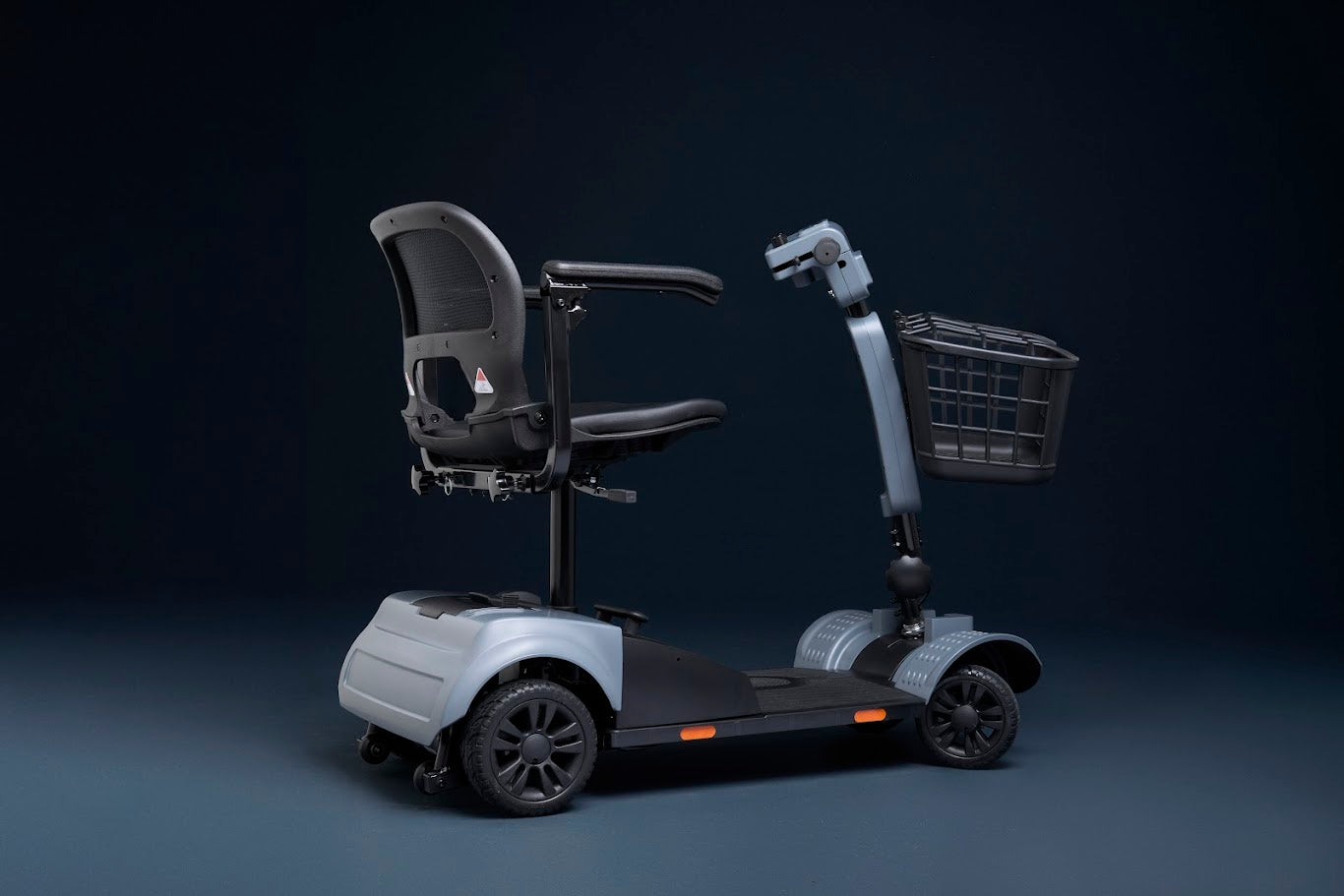 Gray Aluminum Power Scooter