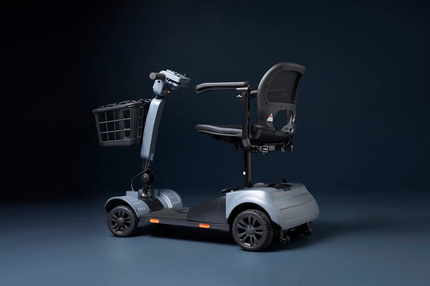 Gray Aluminum Power Scooter