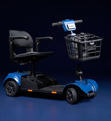 Blue Aluminum Power Scooter