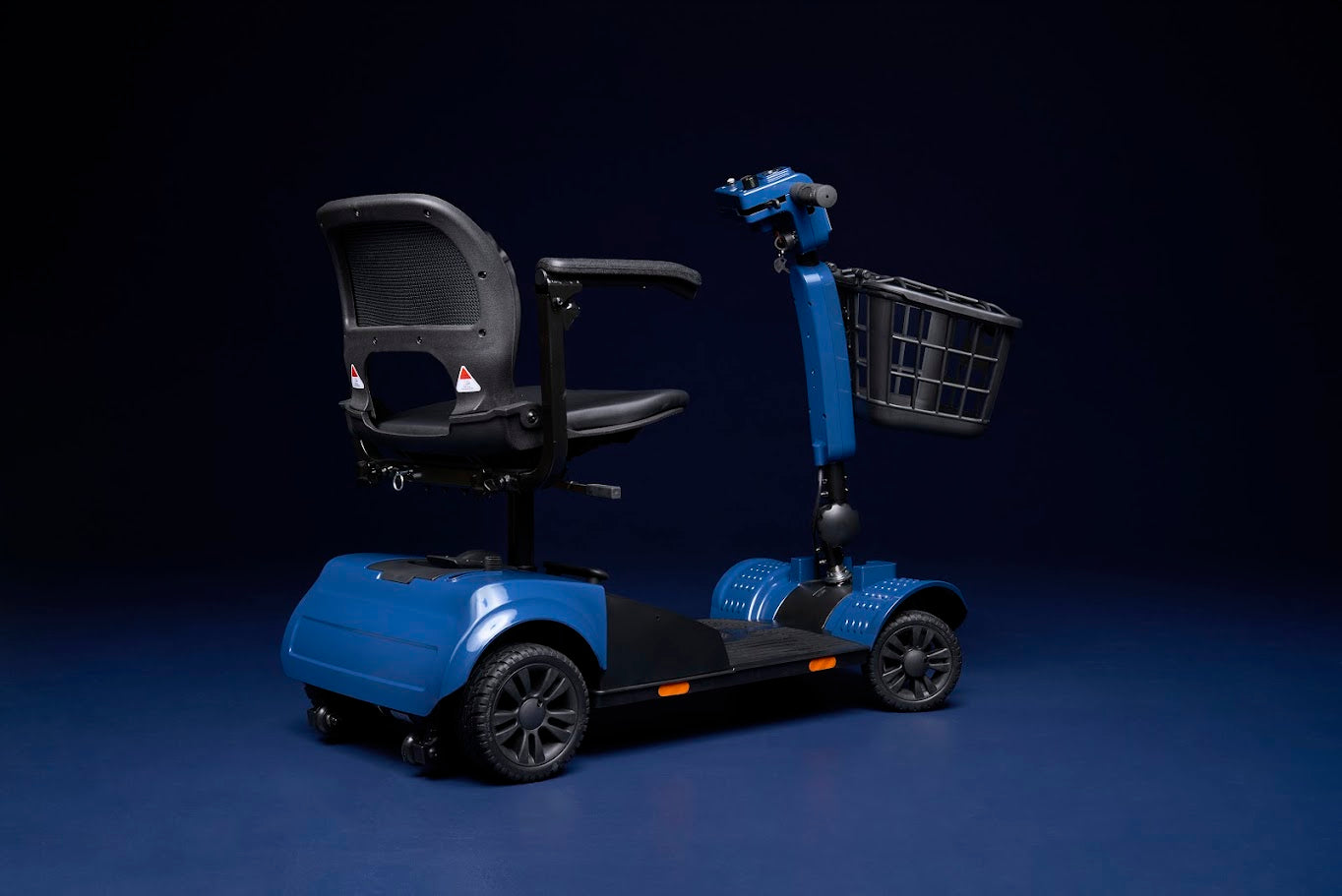 Blue Aluminum Power Scooter