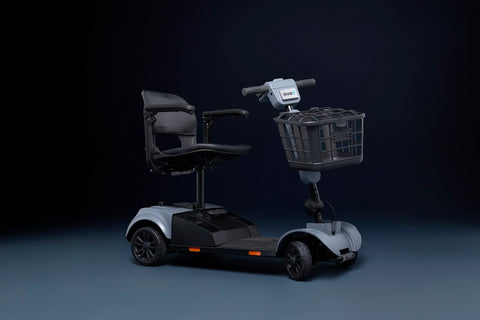 Gray Aluminum Power Scooter