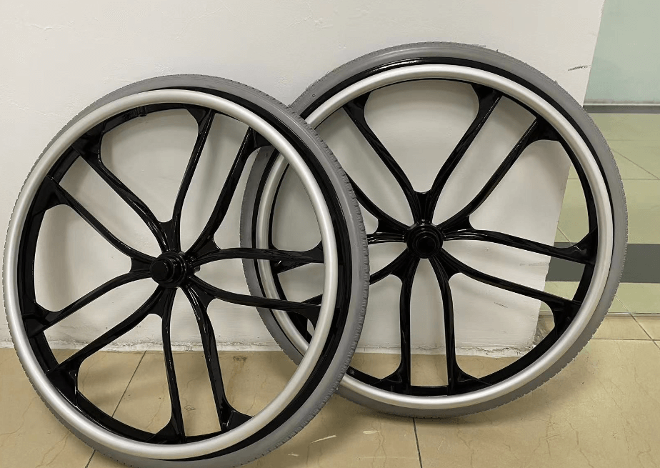 Magnesium Wheel for Lightweight Wheelchair