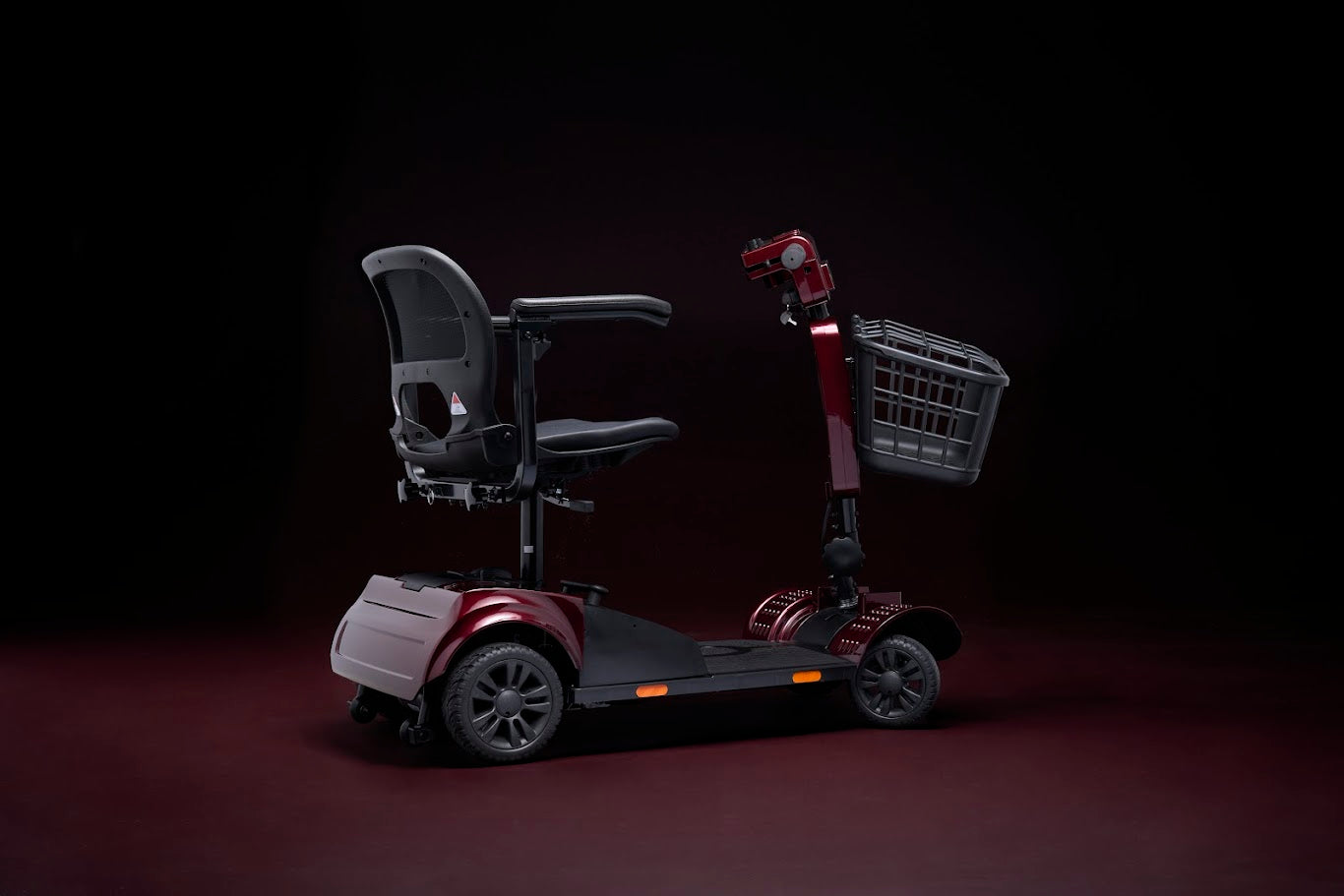 Red Aluminum Power Scooter