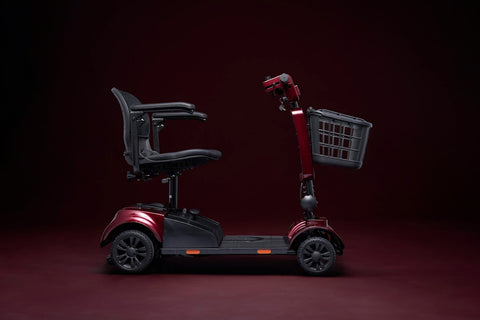 Red Aluminum Power Scooter